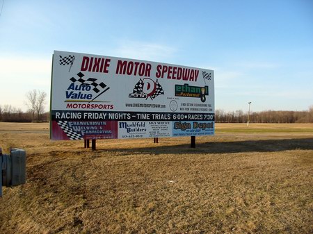 Birch Run Speedway & Event Center (Dixie Motor Speedway) - Sign